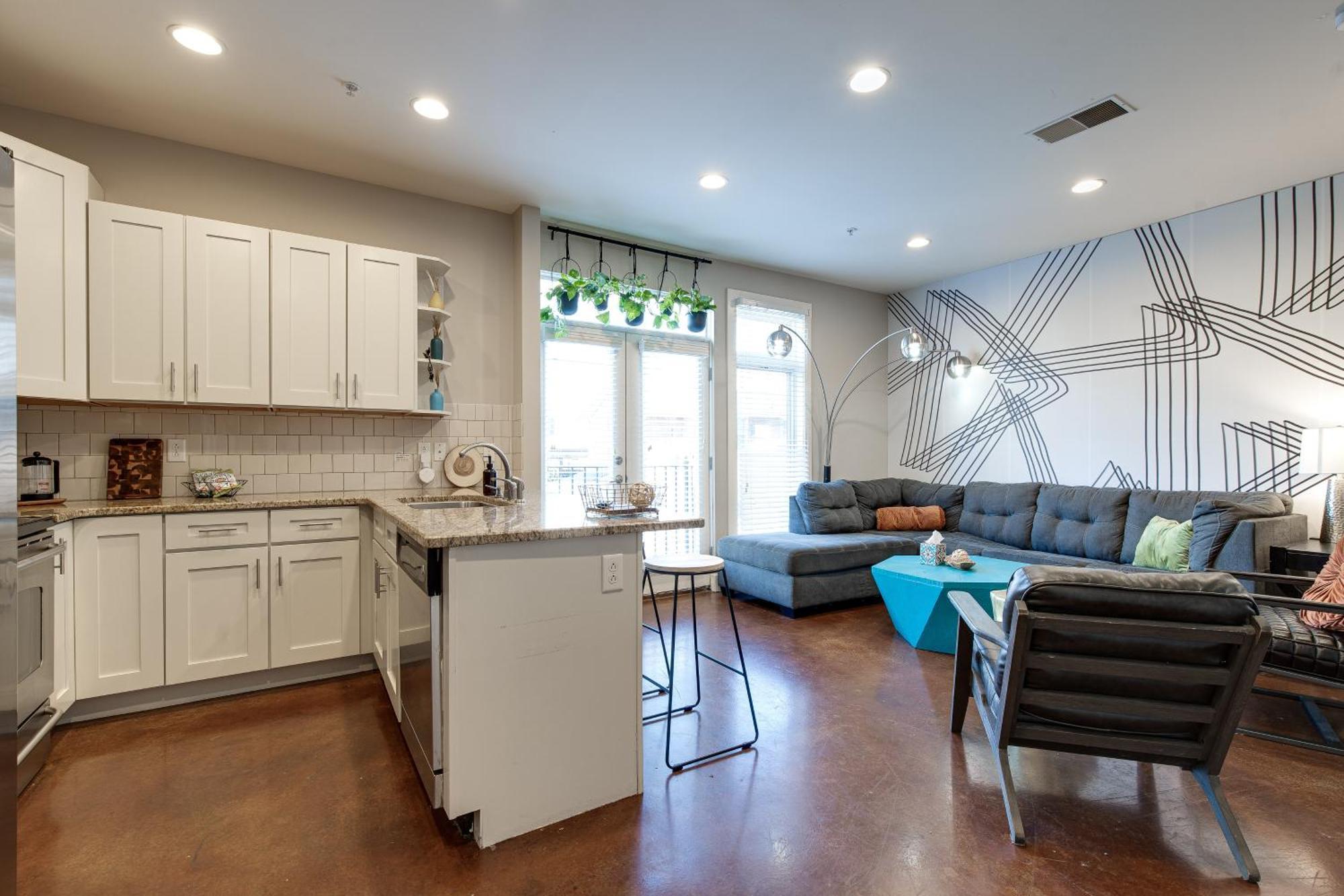 Nashville Condo - Near Music Row- Private Balcony 외부 사진